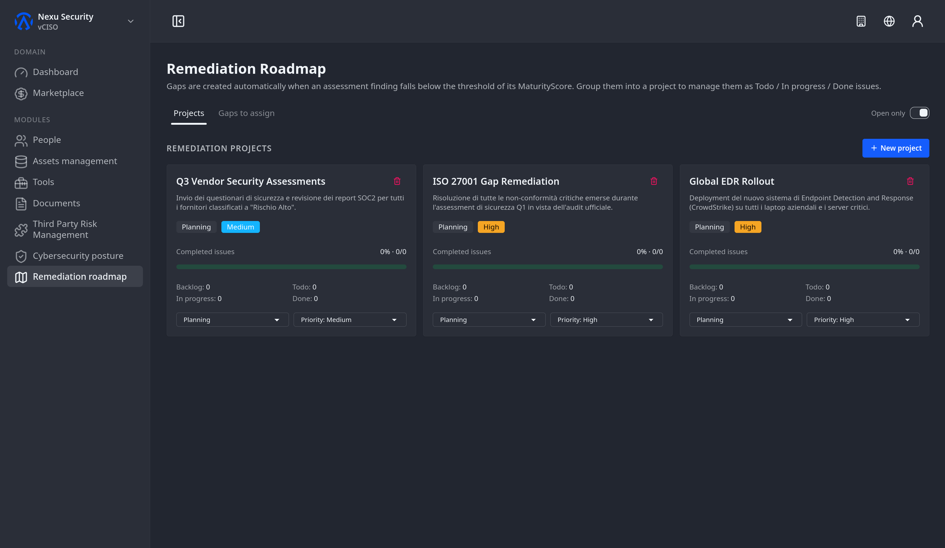 Screenshot for Roadmap